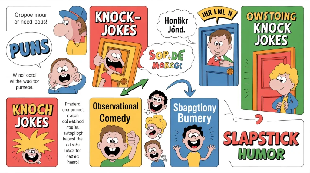 what the difference between jokes