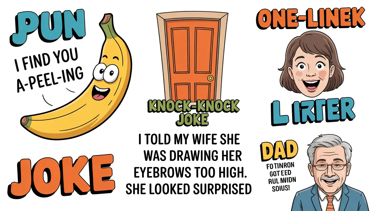 what the difference between jokes