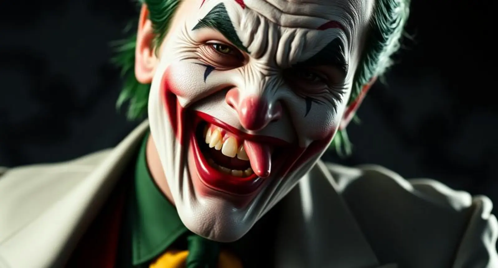 joker tongue meme